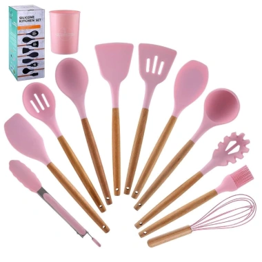 Set Dụng Cụ Nhà Bếp 12 Món Silicon Chịu Nhiệt CMART Giá 145.000 Tiết Kiệm Lớn 4 Set Dụng Cụ Nhà Bếp 12 Món Silicon Chịu Nhiệt CMART Giá 145.000 Tiết Kiệm Lớn 4