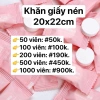 Set dùng thử 25 viên Khăn giấy nén du lịch tiện lợi 20x22cm Giá chỉ 25.000 VND 2