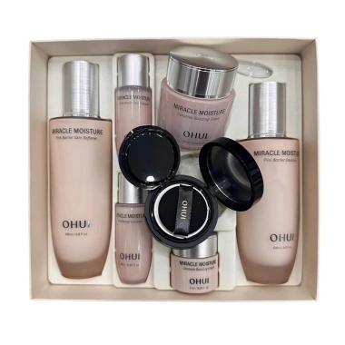 Set Dưỡng Ẩm Da O HUI Miracle Moisture 6 sản phẩm Da trắng hồng, giá ưu đãi 1.59tr 2
