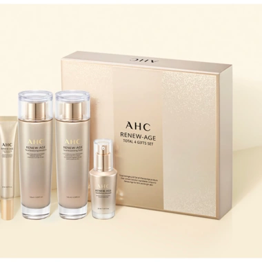 Set dưỡng da AHC RENEW-AGE 5 món chống lão hoá - Giá ưu đãi 1.575.000đ, giảm 15% 2 Set dưỡng da AHC RENEW-AGE 5 món chống lão hoá - Giá ưu đãi 1.575.000đ, giảm 15% 2