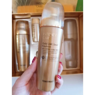Set dưỡng da chống lão hoá ốc sên vàng 24k Tonymoly Gold Snail - Giá 1.890.000₫ 3