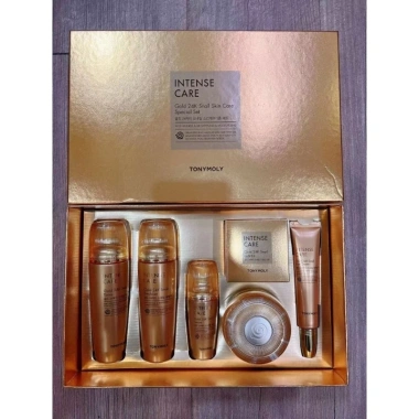 Set dưỡng da chống lão hoá ốc sên vàng 24k Tonymoly Intense Care - 2.350.000₫
