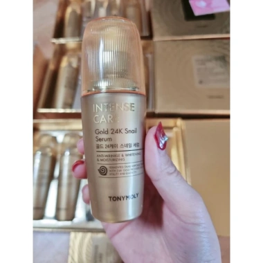 Set dưỡng da chống lão hoá ốc sên vàng 24k Tonymoly Intense Care - 2.350.000₫