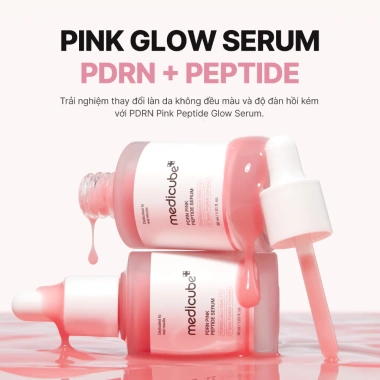 Set dưỡng sáng căng bóng da PDRN Pink Serum Peptide + Kem Capsule Giá ưu đãi 1.02tr 3