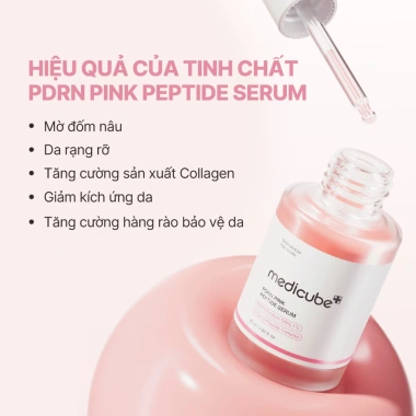 Set dưỡng sáng căng bóng da PDRN Pink Serum Peptide + Kem Capsule Giá ưu đãi 1.02tr 4