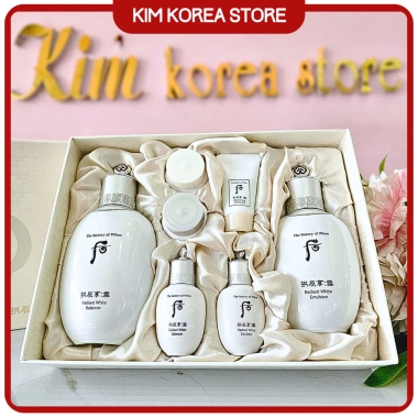 Set dưỡng trắng da Whoo chính hãng – Combo làm mờ thâm nám, tàn nhang, bộ tinh chất Gongjinhyang Seol – 829.000₫