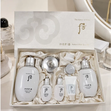 Set Dưỡng Trắng Da Whoo Đông Y 8 sản phẩm - Cải thiện nám, chống lão hóa, chỉ 680k