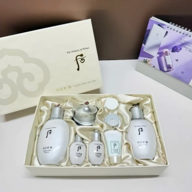 Set Dưỡng Trắng Da Whoo Đông Y 8 sản phẩm - Cải thiện nám, chống lão hóa, chỉ 680k