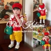 Set Em Bé Vui Tết Cổ Truyền - Đồ Đi Chợ Tết Bé Trai, Bé Gái, Chất Đẹp, Giá 342k