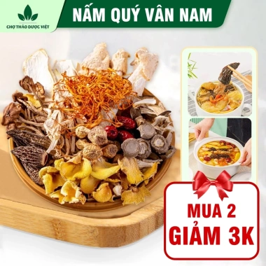 Set Gà Hầm 7 Loại Nấm Quý - Giảm Giá Đặc Biệt, Chỉ 65.000đ, Thơm Ngon, Dinh Dưỡng