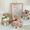 Set gấu teddy ôm rổ hoa sáp kèm túi, đèn, thiệp - Quà Valentine, 8/3, sinh nhật, tốt nghiệp - Giá chỉ 550.000₫ 2