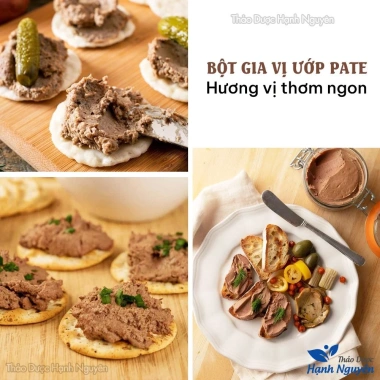 Set gia vị làm pate 1kg chuẩn vị thơm ngon Thảo Dược Hạnh Nguyên chỉ 10.000 VND
