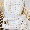 Set gối chống trào chữ U cho bé, vải đũi gân 2 lớp AnChEE, giá giảm 279.000đ 2