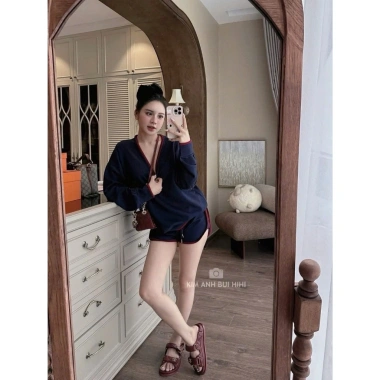 Set H168 Bộ Nữ Tim Lé Đỏ Chất Mì Hàn Dày Dặn - Thời Trang Mặc Nhà Thu Đông Ấm Áp 250k 2 Set H168 Bộ Nữ Tim Lé Đỏ Chất Mì Hàn Dày Dặn - Thời Trang Mặc Nhà Thu Đông Ấm Áp 250k 2