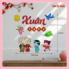 Set Hình Gỗ Dán Tường Trang Trí Tết – Sticker Decor Nhà Bách Mộc, Giá 138k 2