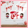 Set Hình Gỗ Dán Tường Trang Trí Tết – Sticker Decor Nhà Bách Mộc, Giá 138k 3