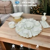 Sét hoa mặt trời - Quà tặng doanh nghiệp, tân gia - Gốm sứ Bát Tràng cao cấp, chính hãng, chỉ 864.000 VND