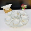 Sét hoa mặt trời - Quà tặng doanh nghiệp, tân gia - Gốm sứ Bát Tràng cao cấp, chính hãng, chỉ 864.000 VND 2