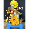 Set hoa mộc Lan trang trí tháp bánh - Giỏ quà Tết giá ưu đãi 80.000 VND 3