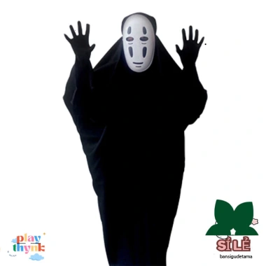 Set Hóa Trang Vô Diện: Mặt Nạ, Áo Choàng, Găng Tay Cosplay Độc Đáo - Giá Ưu Đãi 164k - Bộ Trang Phục Đầy Ấn Tượng