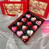 Set hộp cứng đựng socola bonbon 8-9-12 ô kèm túi - sang trọng, giảm còn 32.800₫ 3