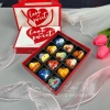 Set hộp cứng đựng socola bonbon 8-9-12 ô kèm túi - sang trọng, giảm còn 32.800₫ 4