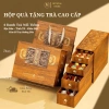 Set Hộp Quà Tặng Trà 4 Đại Danh Trà + Ấm Thời Đại Thịnh Vượng - Quà Biếu Sếp, Sự Kiện