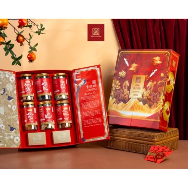 Set hộp quà Tết Nấm Khô cao cấp - Giảm 20% - Quà tặng sang trọng, vị thơm ngon