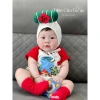 SET ikii Bodysuit + Nón Bánh Tét cho bé - Trang phục Tết giá chỉ 159.000 VNĐ