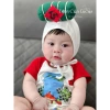 SET ikii Bodysuit + Nón Bánh Tét cho bé - Trang phục Tết giá chỉ 159.000 VNĐ 3