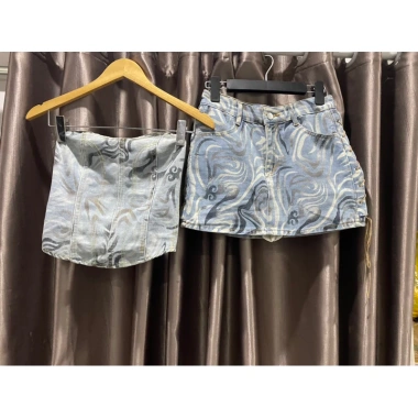 Set jean bò áo quai size M - Thanh lý giảm 20%, chỉ 160.000 đồng