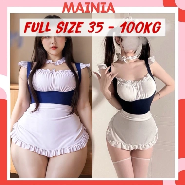 Set Jum Thun Cosplay Hầu Gái Full Size 35-100Kg - Đầy Đủ, Thoải Mái, Giá 129.500 VND