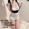 Set Jum Thun Cosplay Hầu Gái Full Size 35-100Kg - Đầy Đủ, Thoải Mái, Giá 129.500 VND 10