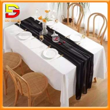 Set Khăn Trải Bàn Vải Chéo và Khăn Trải Giữa Voan Nhúng Sang Trọng - Giá 175k Giảm 35k cho Sự Kiện 6 Set Khăn Trải Bàn Vải Chéo và Khăn Trải Giữa Voan Nhúng Sang Trọng - Giá 175k Giảm 35k cho Sự Kiện 6