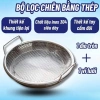 Set Khay và Đĩa Vỉ Lưới Lọc Dầu INOX 304 Cao Cấp - Đựng Ráo Dầu Chiên Rán 2