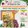 Set làm bánh Chocochip Cookie 60 chiếc - Mix 5 vị Socola Chip HomemadeCake, giá 47.500₫