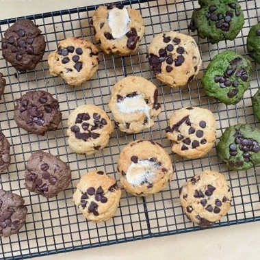 Set làm bánh Chocochip Cookie Mix 3 vị 60 chiếc - Socola Chip EcoFood chỉ 47.5k
