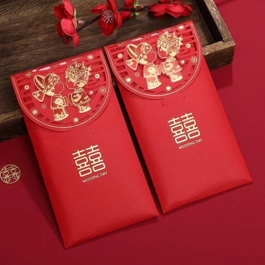 Set Lì Xì Ăn Hỏi Nạp Tài 10/20 Cái - Song Hỷ Cưới, Bê Tráp, Mừng Tuổi Tết 28.000