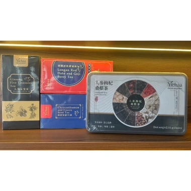 Set Lộc Trà Xuân - Tặng 1 hộp trà Hoa Hồng kèm túi Tết, giá chỉ 709.500₫ (giá gốc 879.780₫)