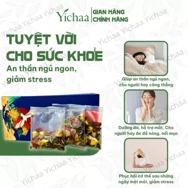 Set Lộc Trà Xuân - Tặng 1 hộp trà Hoa Hồng kèm túi Tết, giá chỉ 709.500₫ (giá gốc 879.780₫) 4 Set Lộc Trà Xuân - Tặng 1 hộp trà Hoa Hồng kèm túi Tết, giá chỉ 709.500₫ (giá gốc 879.780₫) 4