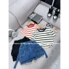 Set M29 áo cotton sọc bé trai, phối quần jean xịn xò, phù hợp 10‑30kg - 154.000₫ 3