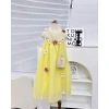 Set Maxi Hoa Bé Gái 2 Dây Hở Lưng Đầm Đi Biển Chất Đũi Mềm Mịn Thoáng Mát 8-35kg Giảm Giá 139k 3