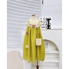 Set Maxi Hoa Bé Gái 2 Dây Hở Lưng Đầm Đi Biển Chất Đũi Mềm Mịn Thoáng Mát 8-35kg Giảm Giá 139k 4