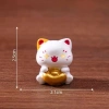 Set Mèo Thần Tài Maneki Neko Đội Mũ Cá Dễ Thương - DIY Trang Trí, Thu Hút Tài Lộc, Giá 49.999 đồng 9