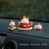 Set mèo Thần Tài may mắn - Tài lộc decor ô tô, xe hơi, bàn làm việc, giá 84.000₫ 6