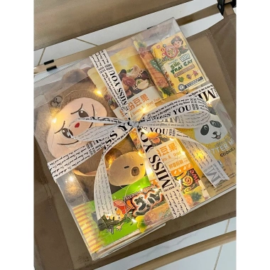 Set mica gấu BÔNG tặng bạn gái dễ thương - Trung Thu Noel 20/10 8/3 - Giá 150.000đ