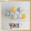 Set mix 20 bóng bay pastel nhẹ nhàng - sinh nhật, tiệc tùng, đám cưới phong cách Hàn Quốc THODECOR 31
