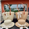 Sét mũ vành ngang size lớn, túi quai da xinh xắn - Đi biển, đi chơi 59.000₫ (giảm từ 71.980₫)