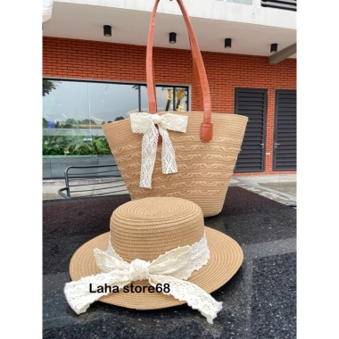 Sét mũ vành ngang size lớn, túi quai da xinh xắn - Đi biển, đi chơi 59.000₫ (giảm từ 71.980₫) 5