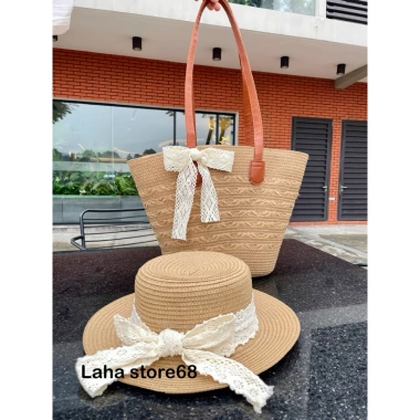 Sét mũ vành ngang size lớn, túi quai da xinh xắn - Đi biển, đi chơi 59.000₫ (giảm từ 71.980₫) 6